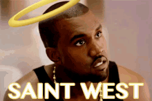 Saint West GIF - Kanye West Saint West Halo GIFs