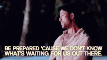 Liam Be Prepared GIF