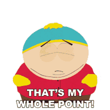thats my whole point eric cartman south park s6e2 jared has aides