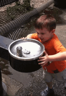 Water Fountain Fail GIF - Water Fountain Fail Kid GIFs