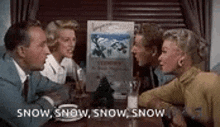 Snow Bing Crosby GIF