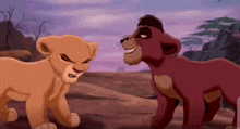 Kovu And Kiara Lion King 2 GIF - Kovu And Kiara Lion King 2 GIFs