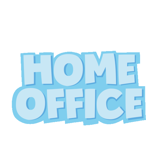 Home Office Sticker - Home Office Work Stickers
