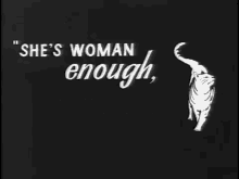 Shes Woman Enough Are You Man Enough GIF - Shes Woman Enough Are You Man Enough Cat GIFs