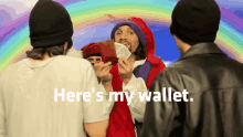 Heres My Wallet Have A Nice Day GIF
