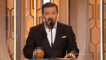 Ricky Gervais Rickygervais GIF - Ricky Gervais Rickygervais That'S What Drinking Does GIFs