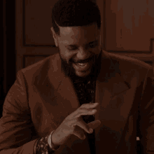 Laughing Malik Wright GIF - Laughing Malik Wright The Game GIFs