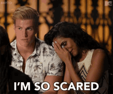Scared GIF - Are You The One Im So Scared Cuddle GIFs