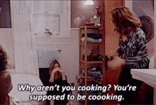 Greys Anatomy Amelia Shepherd GIF - Greys Anatomy Amelia Shepherd Why Arent You Cooking GIFs