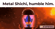 a screenshot of metal shicho humble him