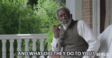 And What Did They Do To You Garrett Morris GIF - And What Did They Do To You Garrett Morris Cleophus GIFs