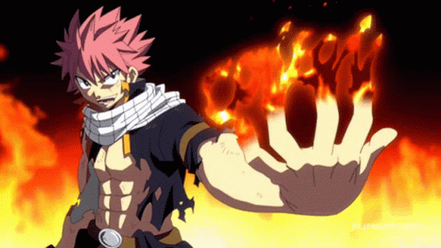 Natsu Fairy Tail GIF - Natsu Fairy Tail Fire Dragon Slayer
