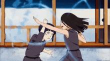 hanabi naruto anime fighting fight attack