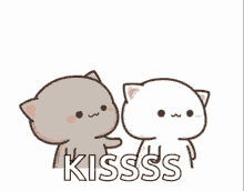 Love You Lots Kiss GIF - Love You Lots Kiss Peach Cat GIFs