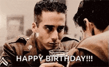 Band Of Brothers Cheers GIF - Band Of Brothers Cheers Drink GIFs