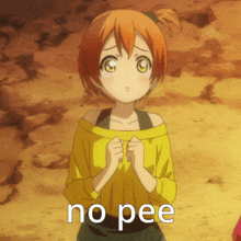 No Pee Love Live GIF - No Pee Love Live Anime GIFs