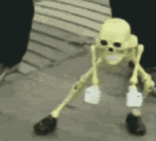 Spooky Season Skeleton Dance GIF - Spooky Season Skeleton Dance Dancing GIFs