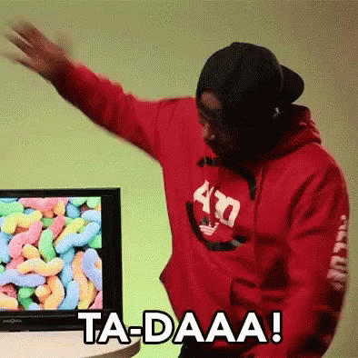 Surprise Here It Is GIF - Surprise Here It Is Tada GIFs