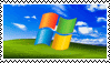 Windows Stamp Sticker - Windows Stamp Bliss Stickers