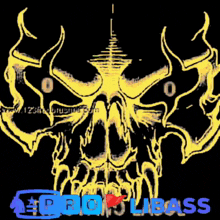 a picture of a skull with the word pro on it