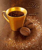 кофейные зерна кружка кофе GIF