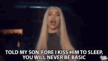 Told My Son Kiss Goodnight GIF - Told My Son Kiss Goodnight You Will Never Be Basic GIFs