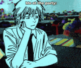 Me At The Party Denji Meme GIF - Me At The Party Denji Meme Chainsawman GIFs