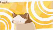 Icecolo Yellow GIF - Icecolo Yellow Pop Cat GIFs