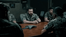 Lunges Across Table Desk Seal Team GIF - Lunges Across Table Desk Seal Team Angry GIFs