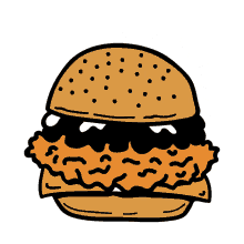 yummy hamburger