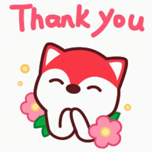 Thank You Cute Wolf GIF - Thank You Cute Wolf Kawaii - Discover & Share GIFs