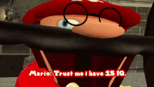 Smg4 Mario GIF - Smg4 Mario Smart GIFs
