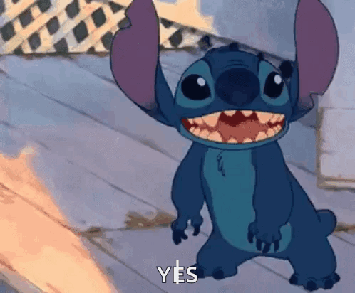 Stitch Yes GIFs