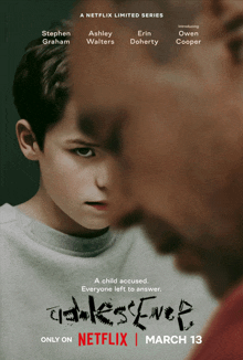 a poster for a netflix limited series called idleness ever