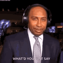Stephen A Smith Huh GIF - Stephen A Smith Huh What GIFs