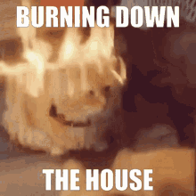 Burning Down The House Kanye West Keep It Burning GIF - Burning Down The House Kanye West Keep It Burning Ye Keep It Burning GIFs