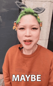Maybe Goldie Chan GIF - Maybe Goldie Chan Not Sure GIFs