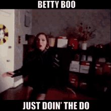 Betty Boo Doin The Do GIF - Betty Boo Doin The Do Rap GIFs