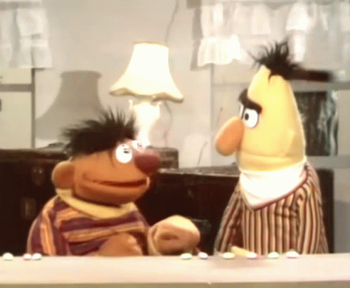 Ernie Bert GIF - Ernie Bert Sesame Street GIFs