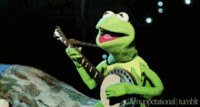 Kermit Sing GIF
