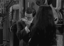 Gomez Morticia GIF - Gomez Morticia Hands Kiss GIFs