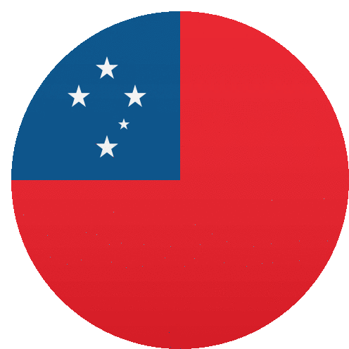 Samoa Flags Sticker - Samoa Flags Joypixels Stickers