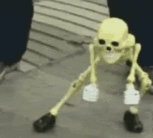 Skeleton Dance GIF