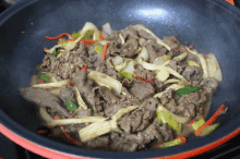 bulgogi sizzling korean food beef