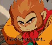 Isawwhatyousent I Saw What You Deleted GIF - Isawwhatyousent I Saw What You Deleted Sun Wukong GIFs