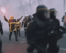Police Crs France Tomber GIF - Police Crs France Police Crs GIFs