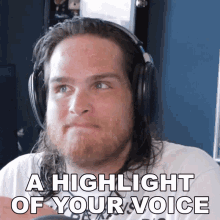 A Highlight Of Your Voice Sam Johnson GIF - A Highlight Of Your Voice Sam Johnson The Attraction Of Your Voice GIFs