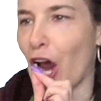 I Want To Eat It Cristine Raquel Rotenberg Sticker - I Want To Eat It Cristine Raquel Rotenberg Simply Nailogical Stickers