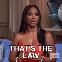 Thats The Law Real Housewives Of Atlanta GIF - Thats The Law Real Housewives Of Atlanta Thats The Rule GIFs
