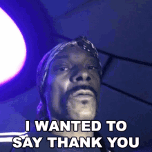 I Wanted To Say Thank You Snoop Dogg GIF - I Wanted To Say Thank You Snoop Dogg Cameo GIFs